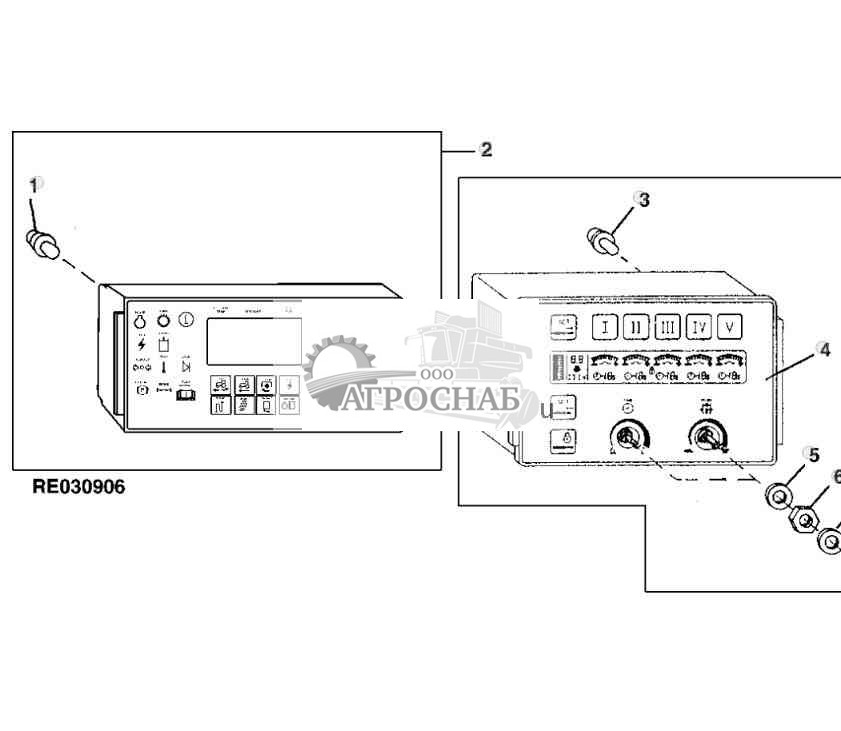 БЛОК КОНТРОЛЯ ПРИБОРОВ (ICU) И ПАНЕЛЬ НАСТРОЙКИ SCV (SUP) 